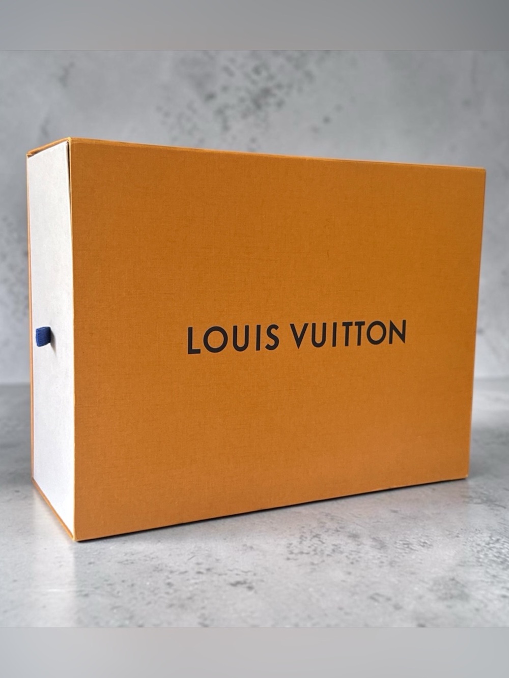 Louis Vuitton Orange and White Gift Box storage LV